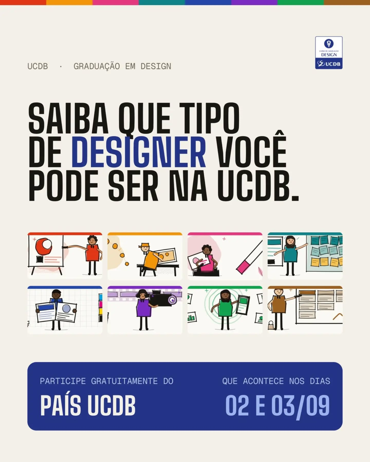 Inscreva-se em vemser.ucdb.br/paisucdb/